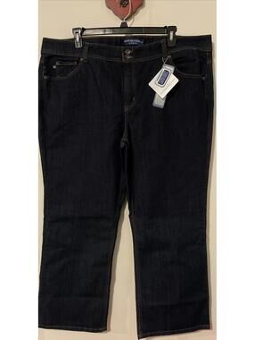 Bandolinoblu Womens 22w Arianna Bootcut Midrise Stretch Denim Jeans NEW! M1205